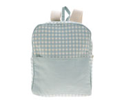 Mochila Vichy Verde Personalizable